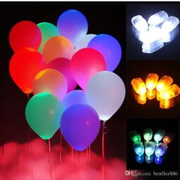 New Arrival Light Up LED Balloon Lights Bullet Design Colorful Paper Lantern Lamp Light For Wedding Christmas Party Decoration Supplies