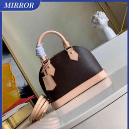 MIRROR Women's Shoulder Bags Designers Mini Shell Handbags 2021 Luxurys CrossBody Bag Fashion Women Leather High Quality Handbag