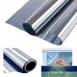 One-Tin Window Mirror Film Sun Protection Self-adhesive Anti-UV Film An-ti Heat Window for home Film Silver Glass Stickers Factory price expert design Quality Latest