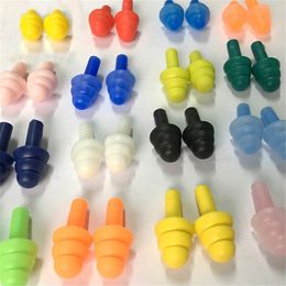 Silicone Earplugs Sound Insulation Waterproof SpasHG Dwaterproof Water Silicone Ear Protectors Anti-noise Sleep Plug For Travel Noise Reduction Boutique 19