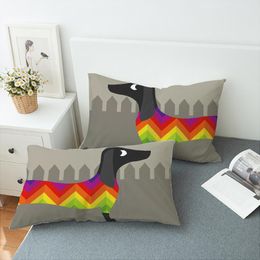 Pillow Case Cartoon Dog Pillowcases Printed Polyester Cover Fashion For Bedroom Use Home Decoration