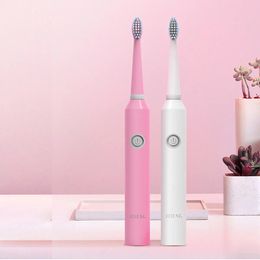 6 Stalls Acoustic Wave Vibration Waterproof Soft Electric Toothbrush - Blue