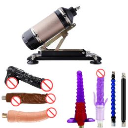 AKKAJJ Automatic High Performance Thrusting sex Furniture for Women Machine gun with 3XLR Attachments