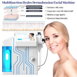 Face clean care facial machine hydro microdermabrasion dermabrasion peeling equipment skin rejuvenation PDT Mask