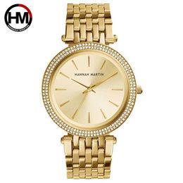 Women s Watches Top Brand Luxury Rose Gold Diamond Business Fashion Quartz Waterproof Wristwatches Relogio Feminino 210616