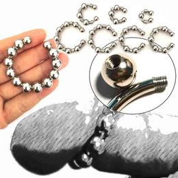 NXYCockrings Removable Metal Penis Ring Sex Toys For Delay Ejaculation Stainless Steel Cock Nipple Lips Nose Clitoris Labia Stimulator 1124