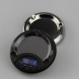 2021 500g/0.1g 200g/0.01g Balance Electronic Scale High Precision Ashtray Style Digital Scale for Gold Diamond Portable Jewellery Scale
