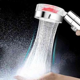 360 Degrees Rotating Shower Head Water Saving Shower Head Bathroom Accessories High Pressure Spray Nozzle H1209