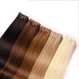 Hand Hook Tape In Human Hair Extensions More Lifelike And Secretive 2.5g/piece 300g/lot 14-24inch New Product Factory Outlet