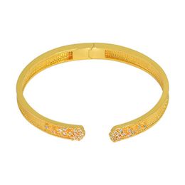 Bangle Lover Bracelet For Women Cuff Gold Natural Stone Girlfriend Gifts Fashion Designer African Jewelry Dubai Female Accessory