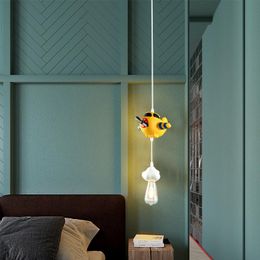 Pendant Lamps Cartoon Children's Ceiling Lamp Aeroplane Cloud Bedside Chandelier Boy Bedroom Dining Room LED Hanging