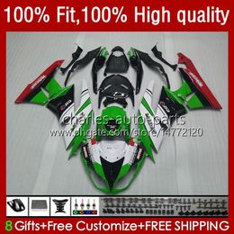 Injection Fairings For KAWASAKI NINJA 600CC ZX 6R 6 R 636 600 CC 2009-2012 13No.18 ZX600 ZX636 ZX6R 09 10 11 12 ZX-636 ZX600C ZX-6R 2009 2010 2011 2012 OEM Bodys factory green