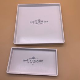 Vassoio da colazione in plastica bianco stile nordico Cibo Frutta Piatto da dessert Stoccaggio Server da cucina Cocktail Snack Tablett
