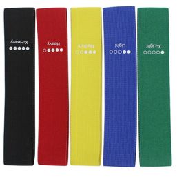 Yoga Exercise Pilates Nylon Resistance bands Body Workout Gym Training elastic Belts loop women Fitness strap Equipment wholesale