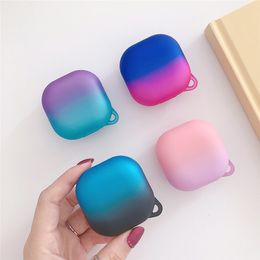 Gradient Cases for Samsung GalaxyBuds Live Buds Plus Pro PC Hard Earphone Accessories Cover Protective Covers 8 Colours DHL