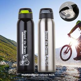 Water Bottle Riding Mountain Sport Stainless Outdoor Steel For ML Kettle Cycling Portable 500 Bicycle Biking