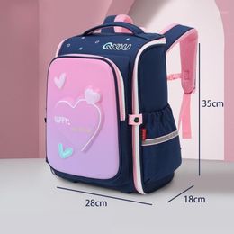 Borse scolastiche 2021 Ragazze carina Zaino primario Affascinante Stampa Pink Princess Schoolbag Flower Kids Bookbags Mochila Escolare