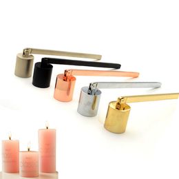 Scented Candle Extinguisher Bell Shaped Candle Snuffer Stainless Steel Long Handle DH8568