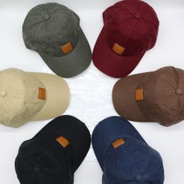 Men Designer Baseball Hat Vintage Solid Color Caps Women Fashion Golf Sun Cap Breathable Casual Fitted Hats