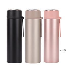 450ml Vacuum Bottle with Tea Infuser Stainless Steel Double Wall Insulated Water Bottles by sea CCE11337