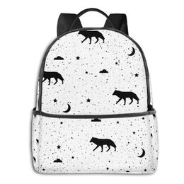 black wolf duffle bolsa