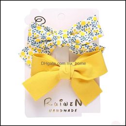 Hair Aessories Baby, Kids & Maternity Cute Floral Bows Headband Suit For Child Small Fresh Childrens Duckbill Clip Hairpin Fashion Girls Hea