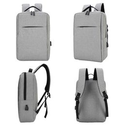 2021 men's laptop backpack for men anti theft waterproof canvas backpack boys school travel backpack for teenager with charging Y0804
