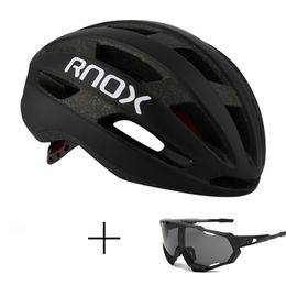Rnox Aero Bicycle Safety Ultralight Road Bike Helmet Red MTB Cycling City Outdoor Mountain Sports Cap Casco Ciclismo 220125