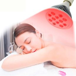 Amazon top seller 2021 E27 Bulbs Red Light Therapy Panel 36W 660nm LED Infrared lights face therapys Lamp for Skin Care