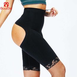 GUUDIA Womens Tummy Seamless Hi-Waist Butt Lifter Shapewear Power Shorts Sexy Waist Trainer Control Panties