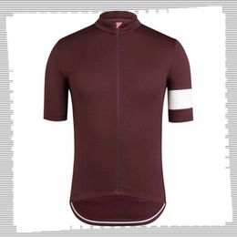 Pro Team rapha Cycling Jersey Mens Summer quick dry Sports Uniform Mountain Bike Shirts Road Bicycle Tops Racing Clothing Outdoor Sportswear Y21041338