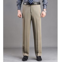 Мужские штаны MRMT 2021 Бренд толстые шерстяные брюки формальный костюм среднего возраста молодежь не железный прямой для мужчин