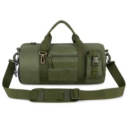 camouflage Tactical Shoulder Bag Gym Fitness Sports Men Army Molle Handbag Waterproof Military Camping Hunting Travel Mochila Y0804