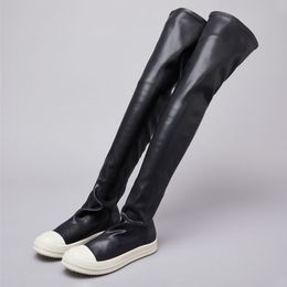 Botas Planas Mujer Por Encima De La Rodilla Oferta Online | DHgate.com