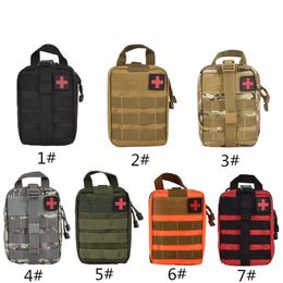 Tactical Packets Medical Accessories Bag Camouflage Multifunctional Outdoor Mountaineering Llife-saving Waist Bags