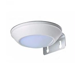 16 LED Solar Powered Radar Motion Sensor Wall Light Outdoor Waterproof Security Street Lamp - white