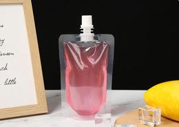 Packing Bags 100Ml 200Ml 250Ml 300Ml 4000Ml 500Ml Empty Standup Plastic Drink Packaging Bag Spout Pouch For Beverage Liquid Juice Milk