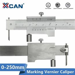 XCAN Caliper Marking Vernier 0-200mm/250mm Stainless Steel Parallel Gauge Measuring Tool 210922