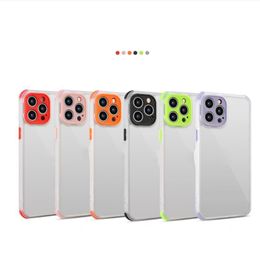 Cases for iPhone 11 12 13 Pro Max mini X Xs 7 8 Plus Dual Layer Colour Full Body Protection Shockproof Soft Cover