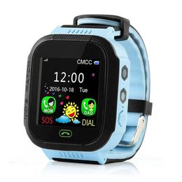 GPS Kids Smart Watch Anti-Lost Flashlight Baby Smart Wristwatch SOS Call Location Device Tracker Kid Safe vs Q90 DZ09 U8 Watch