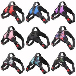 Dog Collars & Leashes Adjustable Vest Pet Large Collar Harness Walk Out For Medium Chest Strap Pets Accessories