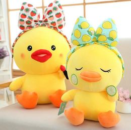 Little Yellow Duck Dolls Little Ducks Plush Toys Cute Valentine's Day Gifts For Girls Birthday Gift Sofa Decoration Pillow