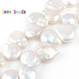 AA Real Natural Pearls Beads 13*18mm Freshwater Baroque Water Drop Loose Pearl For DIY Bracelet Necklace Jewelry Making