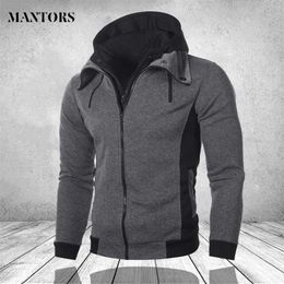 Hoodies Men Fashion Slim Fit Long Sleeve Streetwear Men's Sweatshirt Outdoor Top Tees Brand Clothing Male Hoody Jacket Outwear 211103