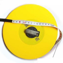 Fiberglass leather tape measure 10 m measuring tool