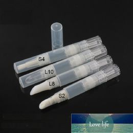 1.5ML Plastic Empty Teeth Whitening Essence Emulsion Packaging Refillable Twist Pen Cosmetic Container with Brush Applicator