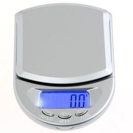 2021 Mini 500g Digital Pocket Scales Jewellery Jewellers Blue Lcd Display 500g/ 0.1g Balance Portable Electronic Weight Scale
