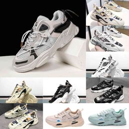 WP0N per scarpe da corsa da uomo scarpe da ginnastica con plateau da uomo bianche triple nere cool sneakers sportive da esterno grigio taglia 39-44 15