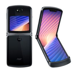 Original Motorola Razr Moto Foldable 5G Mobile Phone 8GB RAM 256GB ROM Octa Core Snapdragon 765G Android 6.2" Fold Screen 48.0MP NFC Face ID Fingerprint Smart Cellphone