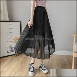 Skirts Womens Clothing Apparel 2021 Spring Summer Autumn Women Fashion Casual Sexy Skirt Woman Female Ol Aq78 Drop Delivery Xyoxa